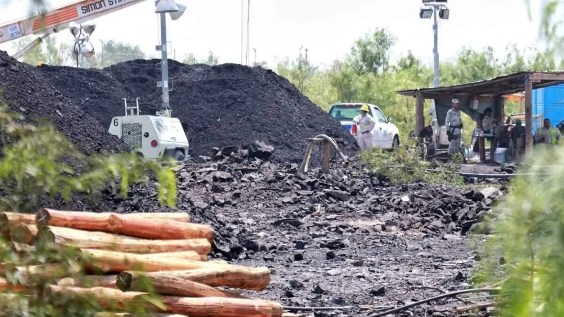 Rescate de mineros en Sabinas Coahuila